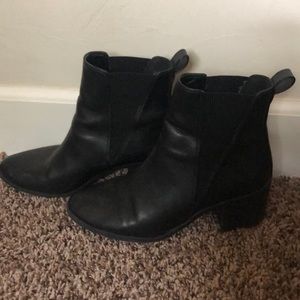 Black booties